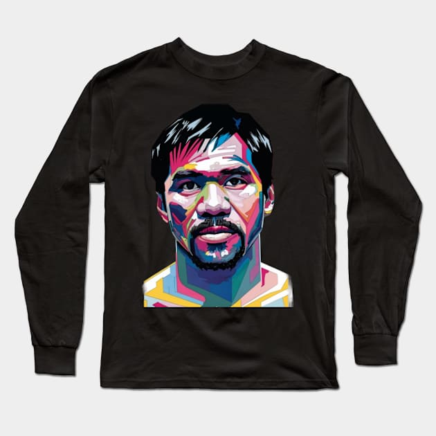 manny pacquiao Long Sleeve T-Shirt by TshirtMA